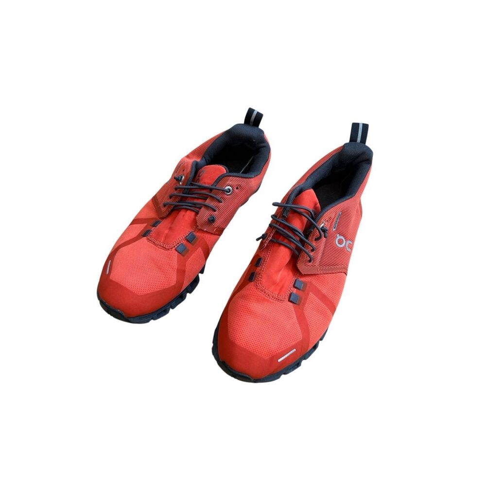 On Running Cloud 5 Waterproof Orange womens 7 - Picture 2 of 6